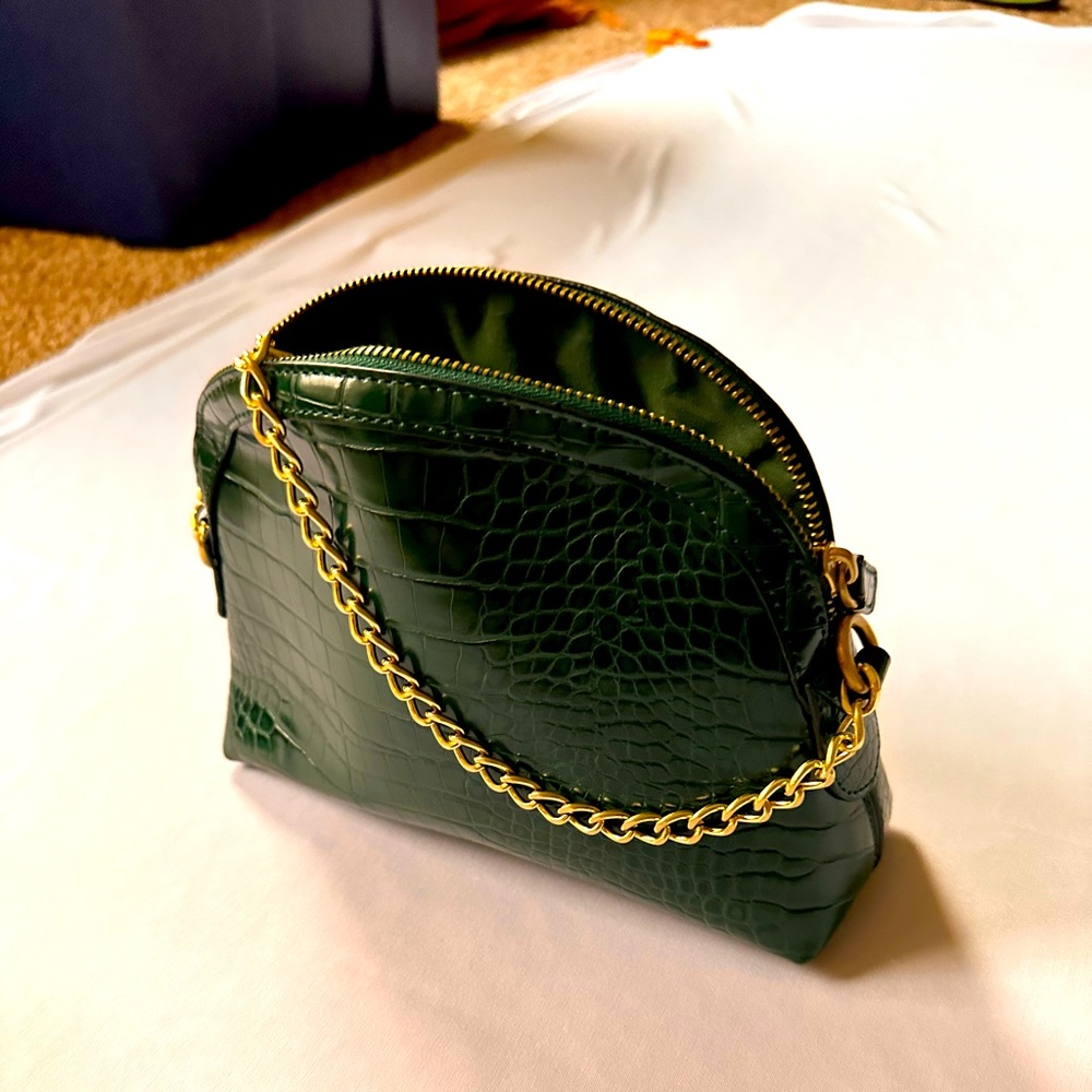 Holiday Event Cross Body Faux Snake Skin